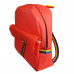 Mochila de silicone coral Maria Adna