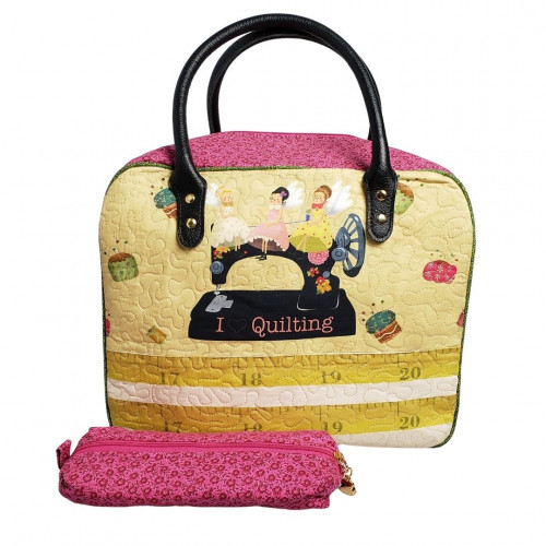 Bolsa de tecido Quilting Maria Adna