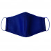 Máscara de tecido azul royal unissex Kit 4 unidades Maria Adna