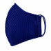 Máscara de tecido azul royal unissex Kit 4 unidades Maria Adna