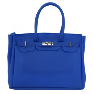 Bolsa Tiracolo em Silicone Azul Maria Adna