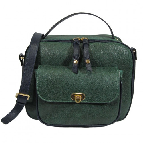 Bolsa Transversal verde Maria Adna