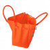 Bolsa Tiracolo em Silicone Laranja Neon Maria Adna