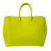 Bolsa Tiracolo em Silicone Amarelo Neon Maria Adna