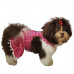Vestido Maria Adna para Cães caveirinhas rosa Tamanho M